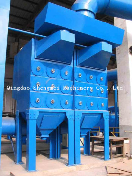 Foundry machinery cartridge filter type dust collector devices