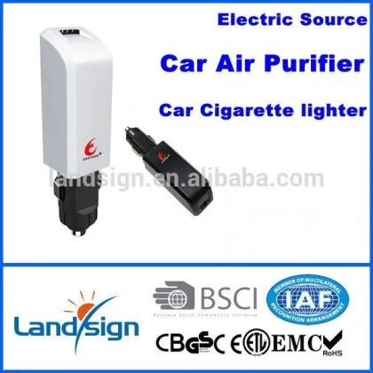 Cixi Landsign Air Purifier Series Portable Car Air Purifier EP501 Mini Car Ionizer Air Purifier