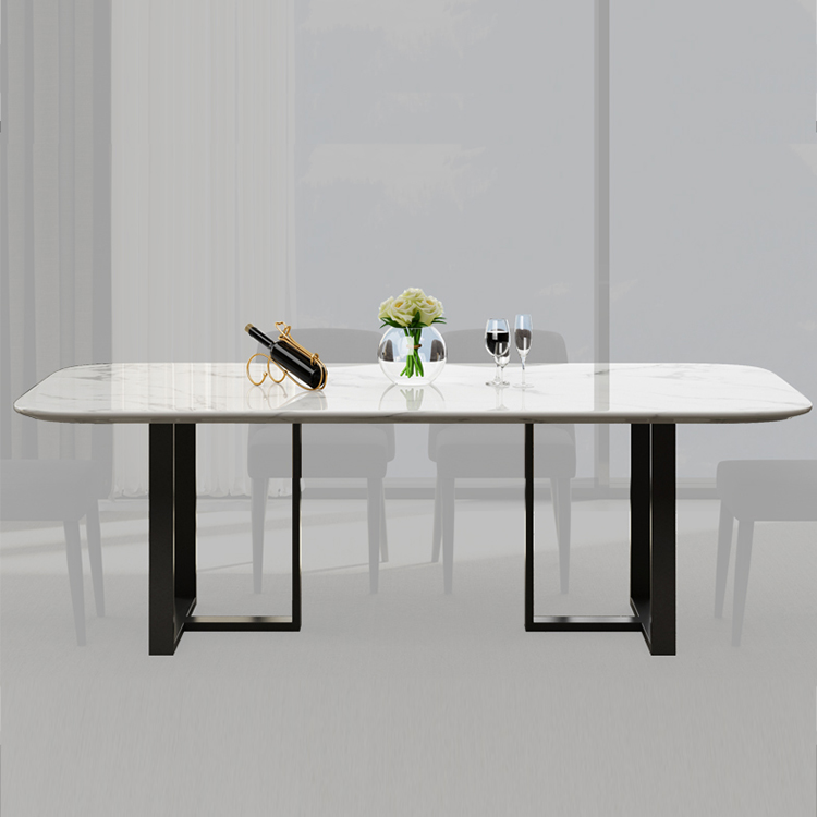 Juego de mesa de comedor rectangular