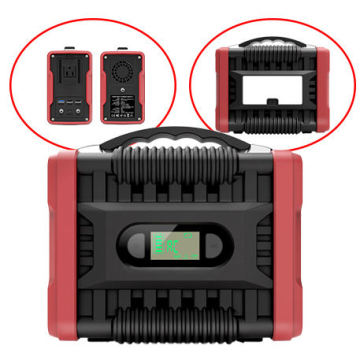 Camping Power Bank: 200W Portable Power Station with Solar Charging