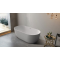 Baignoire autonome plus mince en couleur blanche