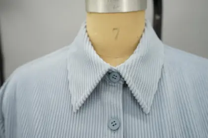 Classic color series corduroy single-breasted shirt