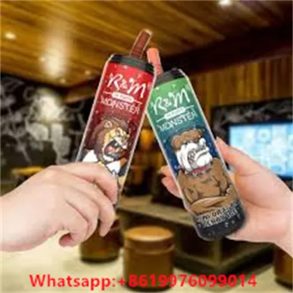 R&M Monster puffs disposable vapes Limited Stock