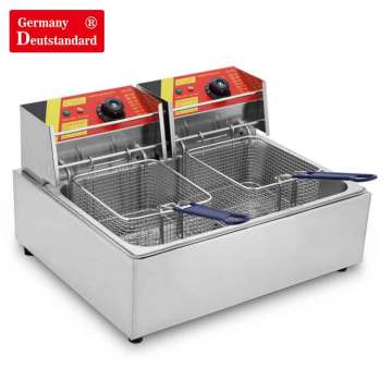 friteuse électrique de table professionnelle 12L avec acier inoxydable