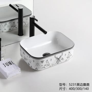 Ceramic Vessel Basin(Porcelain Washbasin, Bathroom Sink)