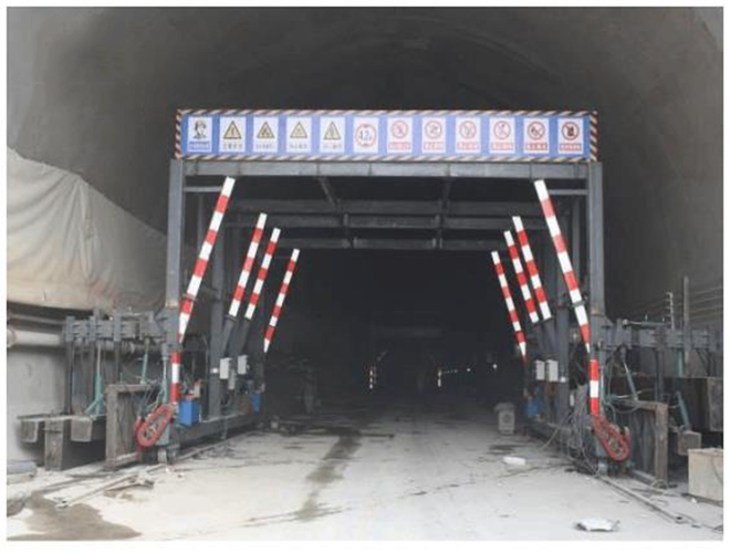 Tunnel Cable Trough Trolley System