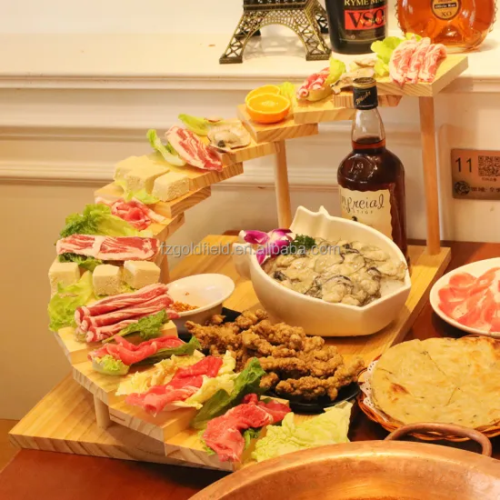 Japanese Creative Tableware: Sashimi, Sushi, BBQ, Hotpot Wooden Plates & Snack Racks