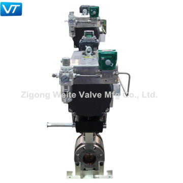 SS Ball Valves with Pneumatic Actuator