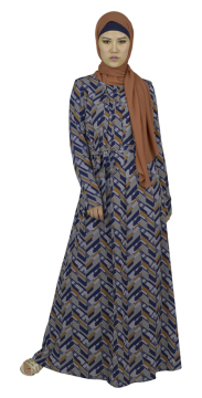 Schleppfarben Einfaches Tunika-Kleid