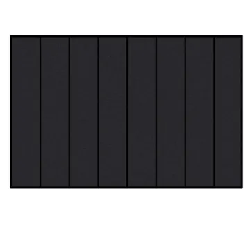 High Efficiency Shingled Solar Panels: 400W, 405W, 410W, 540W, 550W, 560W Full Black PV Panels