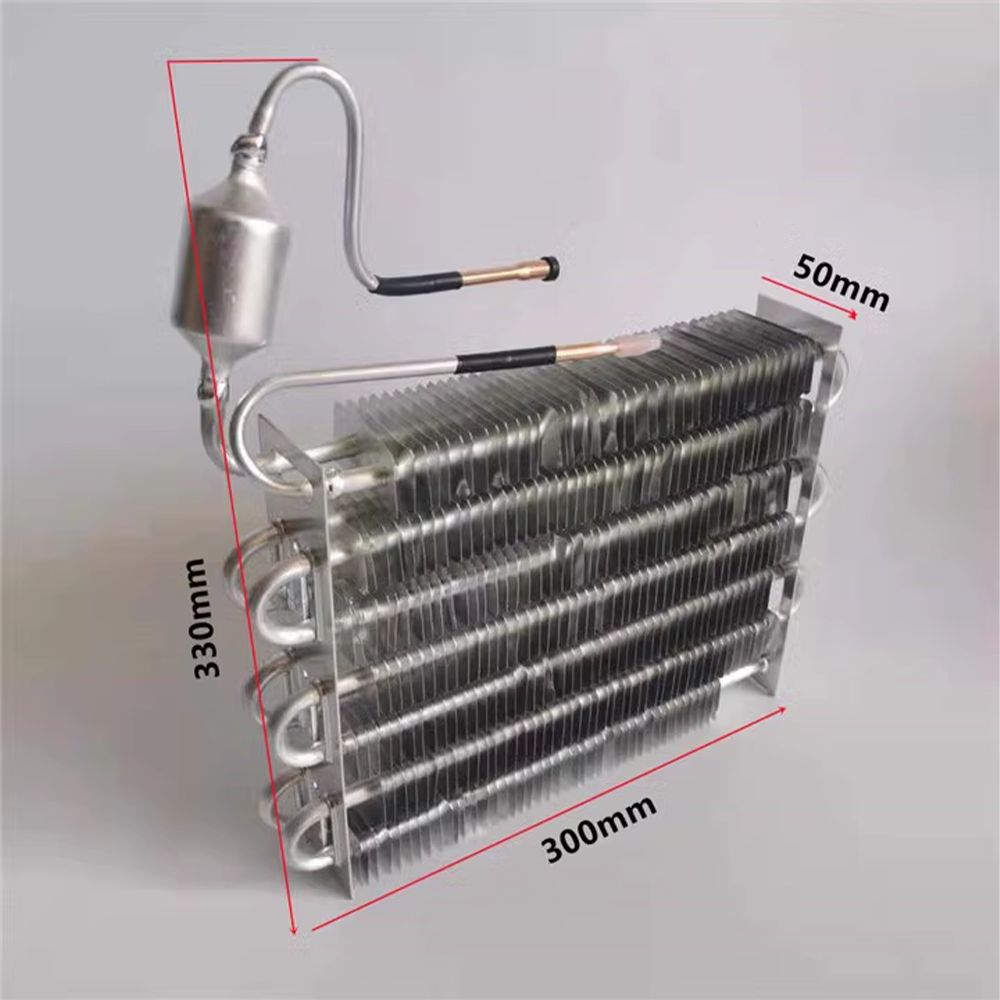 Drink display cabinet condenser