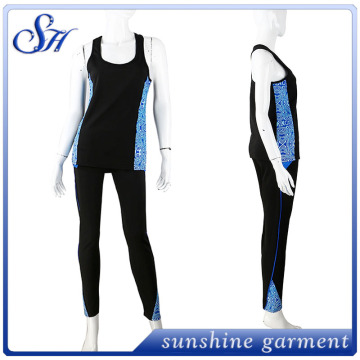 Wholesale Newest sport wear manufactuer fitness wear training suit