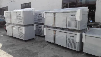 Stainless steel kitchen refrigerator freezer hotel kitchen appliance refrigerator