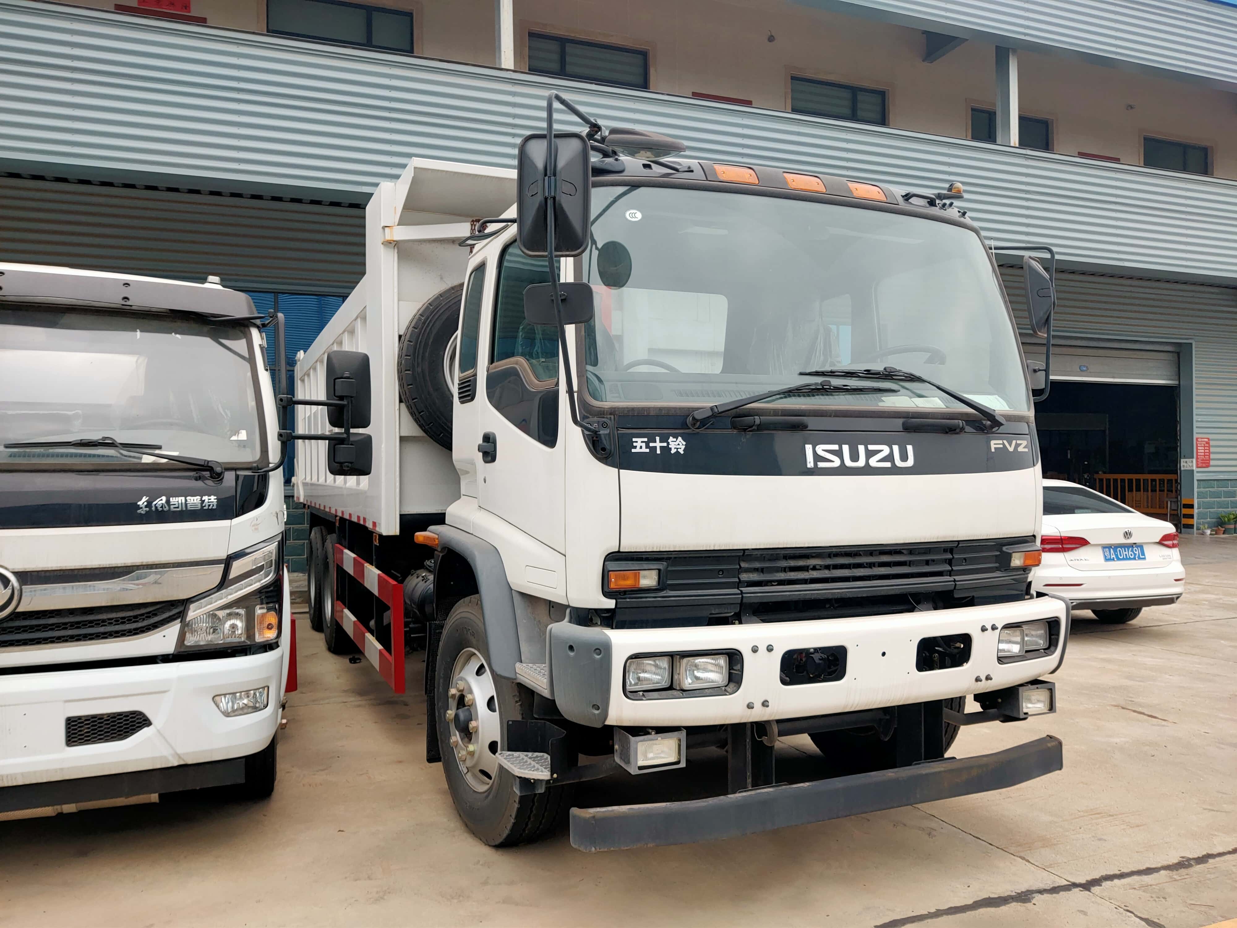 ISUZU heavy duty 20T front lifting dump truck
