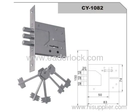 1082 Door Lock Body 