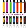 En stock hojaldre flexible 2800puffs vapes desechables