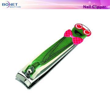 CNC1002 beauty Stainless Steel Nail Clipper in Frog Printing