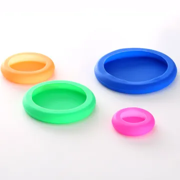 Keep Fresh Set of 4 Silicone Fruit Lids