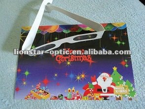 Business gift stereo card with 3d glasses set(LSP1SP)