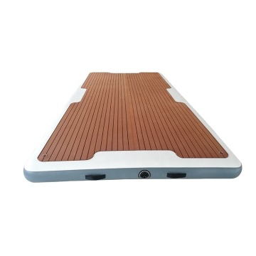Big Size Inflatable Floating Island Swim Platform