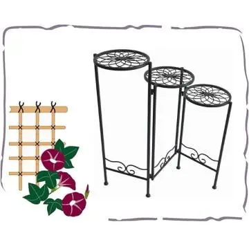 metal flower pot stand