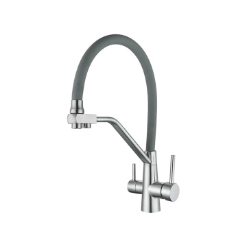 Water Purifier Black Pure Faucet with Pull Down