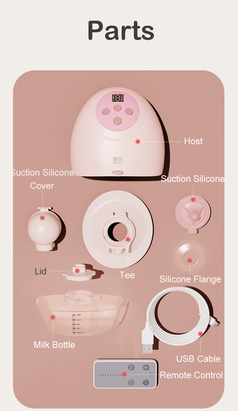 Single Portable Breast Pump