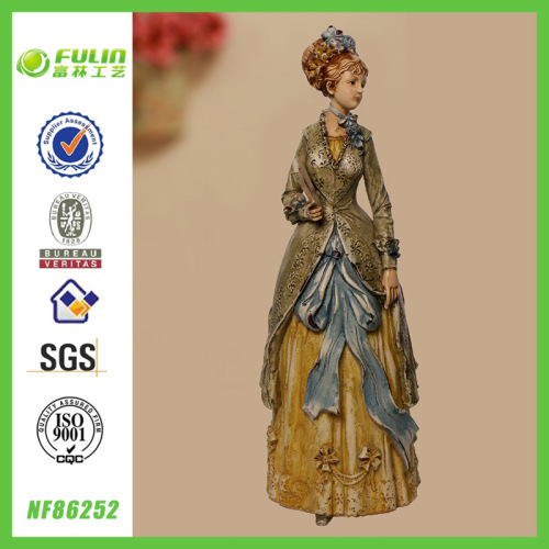 Hiasan elegan Maid Polyresin berkualiti tinggi (NF86252)