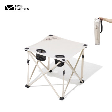 Table de camping pliant Mobi Garden - Meubles d'extérieur de pique-nique portable léger