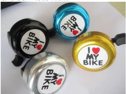 2024 New NT Wholesale Colorful China I Love My Bike Bicycle Bells