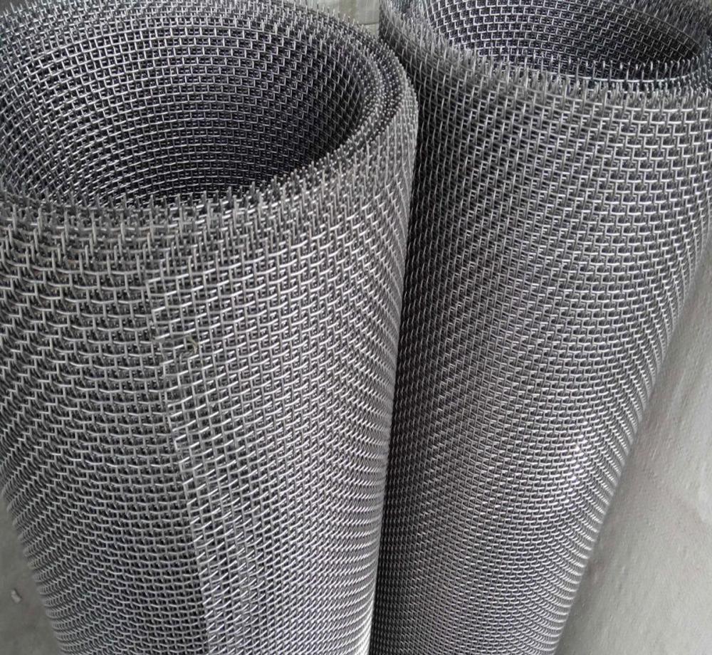 Stainless Steel Lock Crimped Wire Mesh