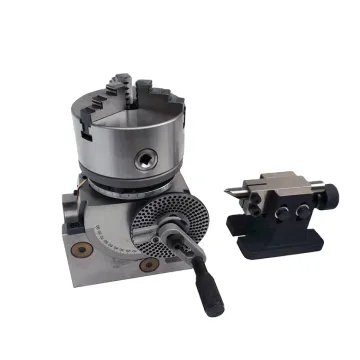 Milling Dividing Head: BS Series (BS-0, BS-1) - Semi-Universal with 3 Jaw Chuck: Precision Tooling for Enhanced Machining Operations