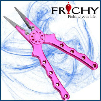 FPB02S Straight Nose Aluminium Fishing Pliers fishing tackle