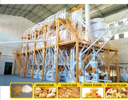 automatic flour mill PLC Wheat Flour Milling Machine wheat flour mill