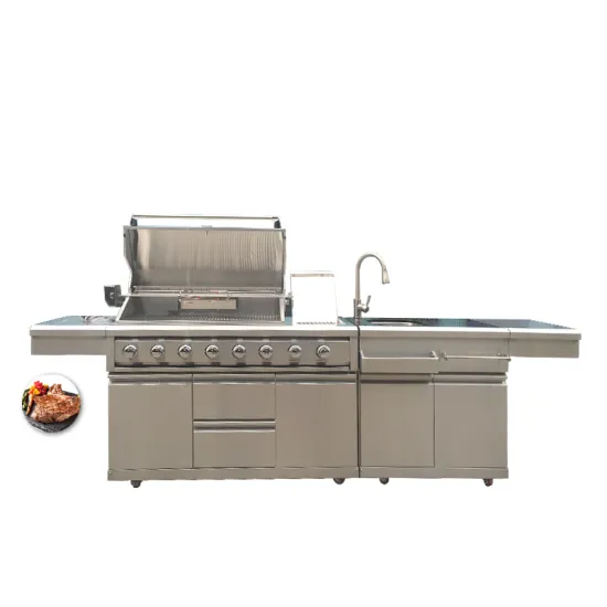 Cabinet Kitchen Bbq Charcoal Grill Outdoor Stainless Steel Price Outdoor Modular Kitchen Island Cabinet