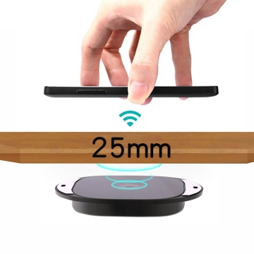 Under-Table Long Distance Wireless Charger for Desktop Furniture
