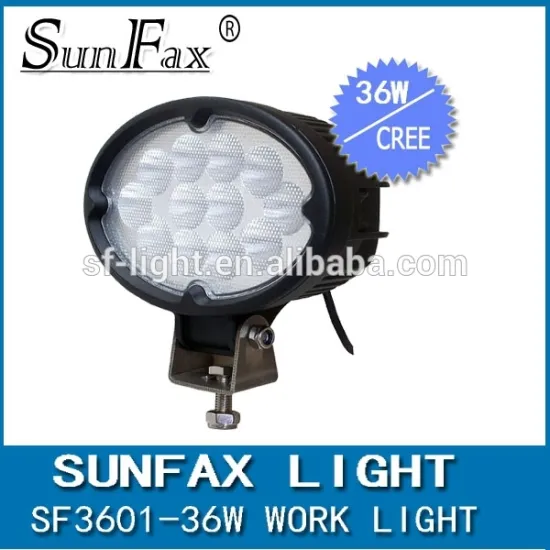 High quality 7" 24W 27W 36W Flood/Spot LED Lights 12V LED Work Light, off Road 4x4 , Truck, Tractor Work Led Light