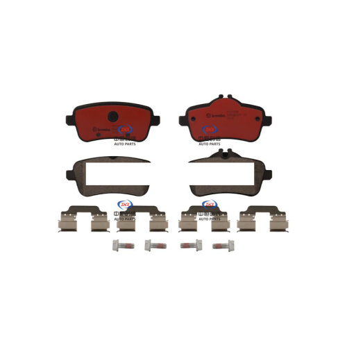 Pads bireega dambe ee Mercedes Benz A CLA