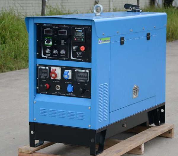 DC Welding Generator Set Powered By Perkins Engine MMA