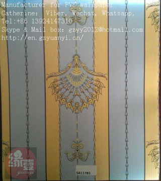 Inquiry about vinyl coated wallpaper/ vinyl wallcovering