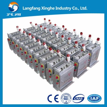 Electric control system for hot ganlvanized working cradle / hang mobile cradle