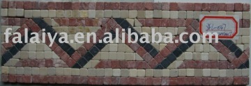 Lava Mosaic Border line Art Marble Mosaic YFL047
