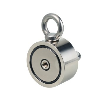 Double-Sided Neodymium Salvage Magnets for Magnet Fishing - 250 kg Pull Force