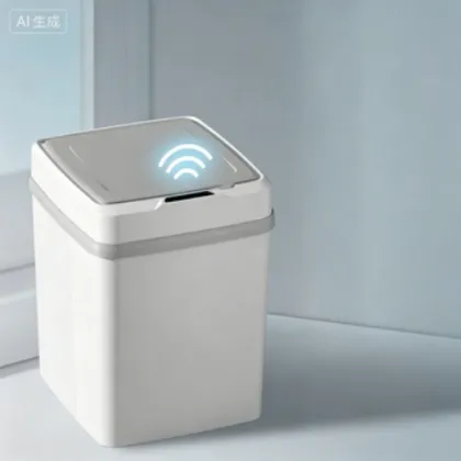 Smart Induction Trash Can for Home Office and Bedroom