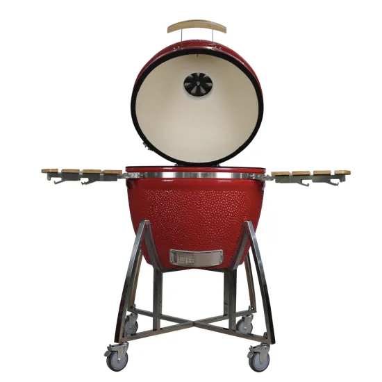 Eco-friendly/biodegradable Big Barbecue Green 27 inch parrilla rotisserie bbq grills Egg outdoor Ceramic kamado grill