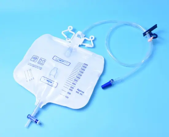 Sterile Oval Shaped Luxury Urine Bag 2000ml