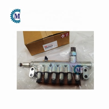 Genuine Diesel Common Rail Fuel Rail 8-98152950-2 for 6HK1 Engine