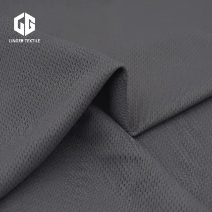 Coolmax 75D Mesh Knitted Fabric For Sportwear