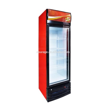 LC/D-248YY Single Door Common Showcase with LED Lighting