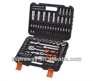 108pcs 1/2&3/8&1/4 CR-V Bit Socket Tool set